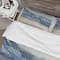 Designart 'Coast Blue Sea Waves Watercolour' Traditional Bedding Set - Duvet Cover & Shams
